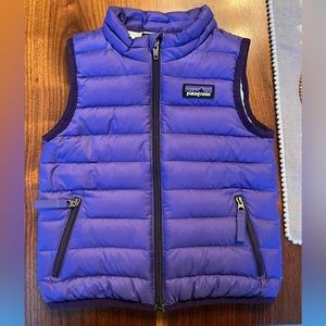 Patagonia 18M purple vest